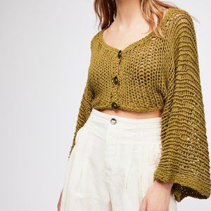 Open Crochet Shrug